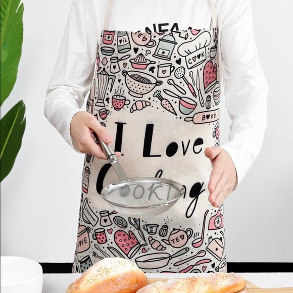 Kitchen Nwot I Love Cooking Apron Poshmark